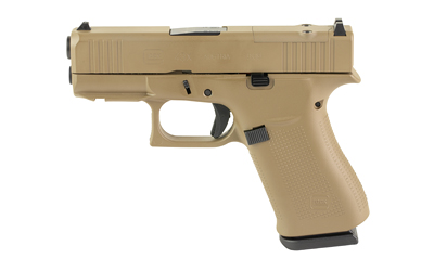GLOCK 43X 9MM 10RD MOS FS FDE