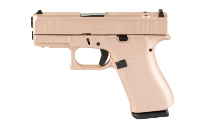 GLOCK 43X 9MM 10RD MOS FS ROSE GOLD