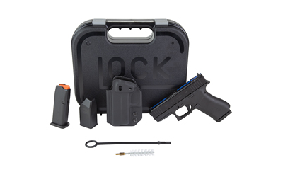 GLOCK 43X 9MM 10RD THIN BLU LN BLEM