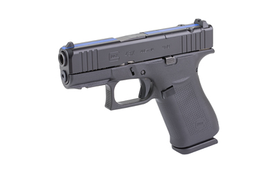 GLOCK 43X 9MM 10RD THIN BLU LN BLEM
