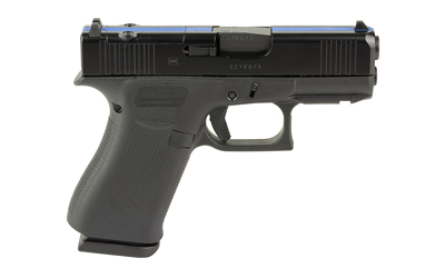 GLOCK 43X 9MM 10R MOS FS THIN BLU LN