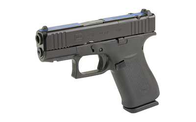 GLOCK 43X 9MM 10R MOS FS THIN BLU LN