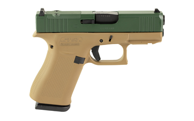 GLOCK 43X 9MM 10RD MOS TAN/GRN