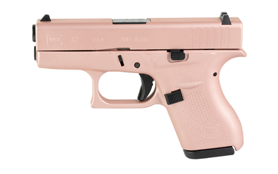 GLOCK 42 380ACP 6RD ROSE GOLD