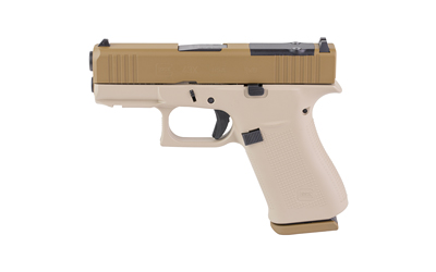 GLOCK 43X 9MM 10RD MOSK TWO TONE TAN