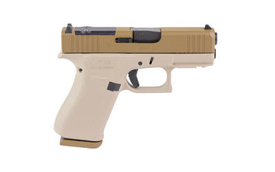 GLOCK 43X 9MM 10RD MOSK TWO TONE TAN