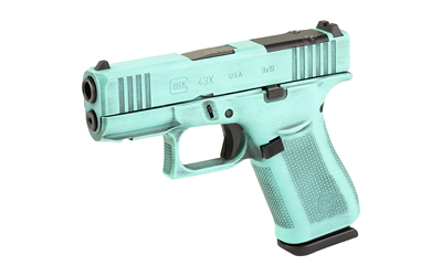 GLOCK 43X 9MM 10RD ROB EGG BLUE BW