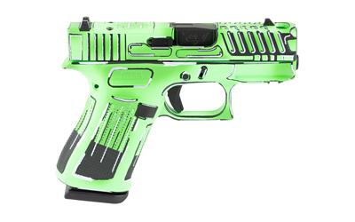 GLOCK 43X COMP 9MM 10RD ANIME GREEN