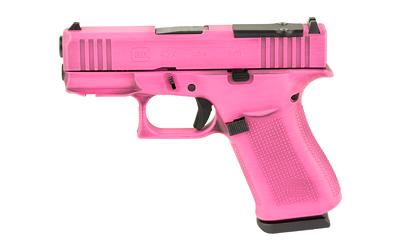 GLOCK 43X 9MM 10RD BUBBLE GUM BW