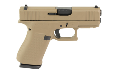 GLOCK 43X 9MM 10RD FS FDE