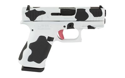 GLOCK 43X 9MM 10RD COW PRINT FRTRAIL