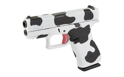 GLOCK 43X 9MM 10RD COW PRINT FRTRAIL