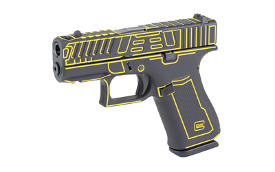 GLOCK 43X 9MM 10RD OUTLANDER YELLOW
