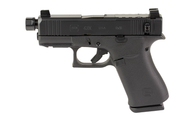 GLOCK 43X HP 9MM 10RD 3.92" TB BLK