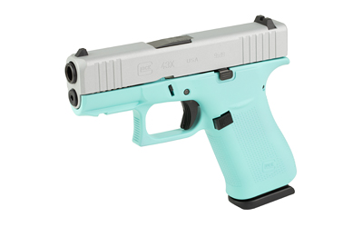 GLOCK 43X 9MM 10RD REB/SILVER FRRAIL