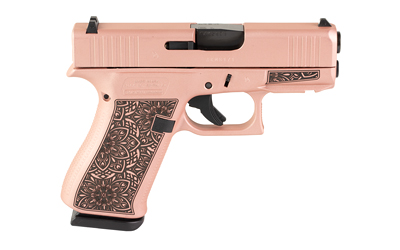 GLOCK 43X 9MM 10RD ROSE GOLD PAISLEY