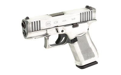 GLOCK 43X 9MM 10RD WHITE BW