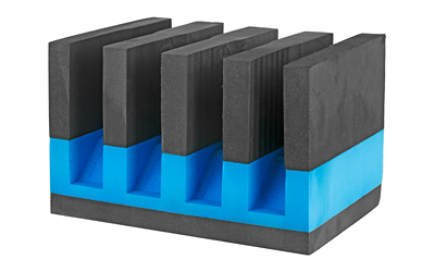 GPS 4 PISTOL CRADLE HOLDER BLK/BLUE