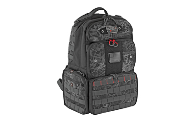 GPS TAC RANGE BACKPACK TALL BLACKOUT