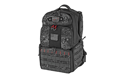 GPS TAC RANGE BACKPACK TALL BLACKOUT
