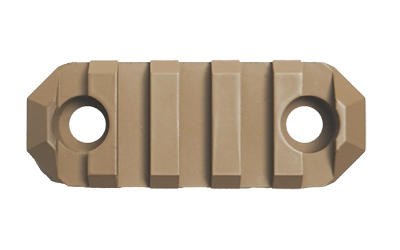 GROVTEC RAIL MLOK 5 SLOT 2.2" COY