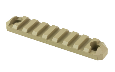 GROVTEC RAIL MLOK 9 SLOT 3.8" COY