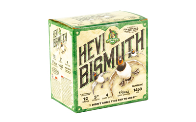 HEVI BISMUTH 12GA 3" #4 25/250