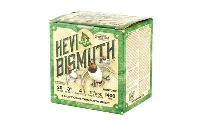 HEVI BISMUTH 20GA 3" #4 25/250