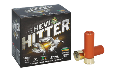 HEVI-HITTER 12GA 3" 1.25OZ #2 TG/STL