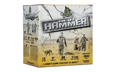 HEVI-HAMMER 12GA 3" 1.25OZ BB