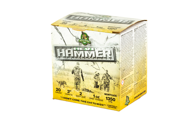 HEVI HAMMER 20GA 3" #2 25/250