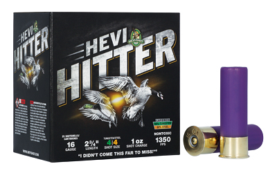 HEVI-HITTER 16GA 2.75" 1OZ #4 TG/STL