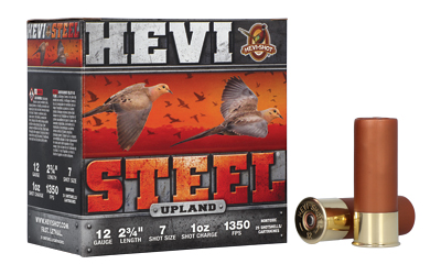 HEVI STL UPLND 12GA 2.75" #7 25/250
