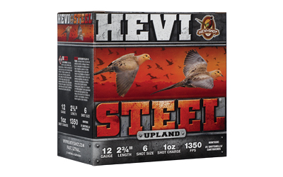 HEVI STL UPLND 12GA 2.75" #6 25/250