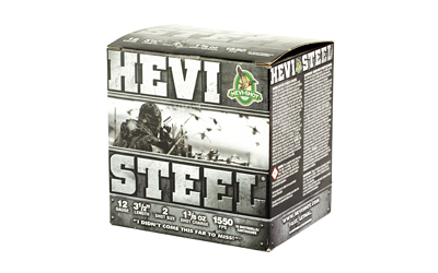 HEVI STEEL 12GA 3.5" #2 25/250