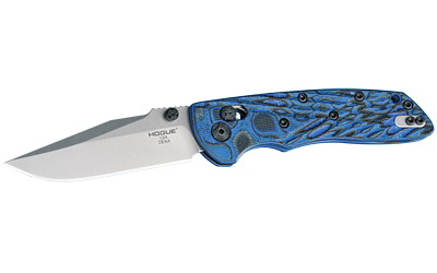 HOGUE DEKA 3.25" CLP TMB G10 BLU LV