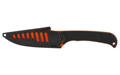 HOGUE EXTRAK XL 3.9" BLK/OR W/SHEATH
