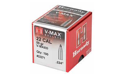HRNDY V-MAX 22 CAL .224 55GR 100CT