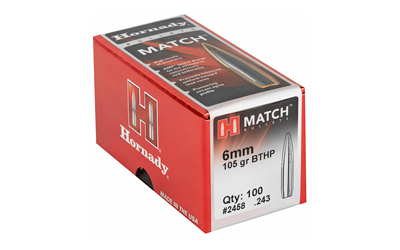 HRNDY MATCH 6MM .243 105GR 100CT