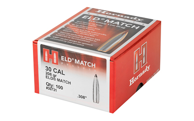 HRNDY ELD-M 30CAL .308 208GR 100CT