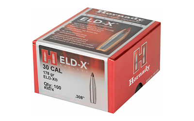 HRNDY ELD-X 30CAL .308 178GR 100CT