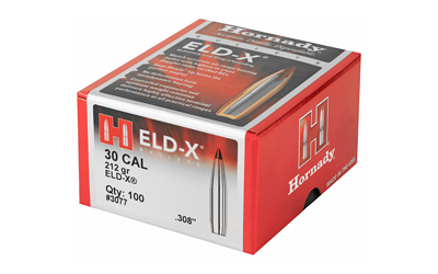HRNDY ELD-X 30CAL .308 212GR 100CT