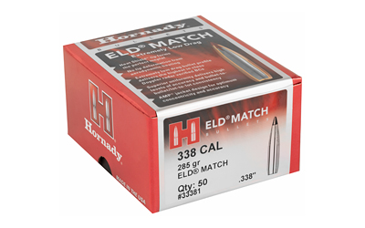 HRNDY ELD-M 338CAL 285GR 50