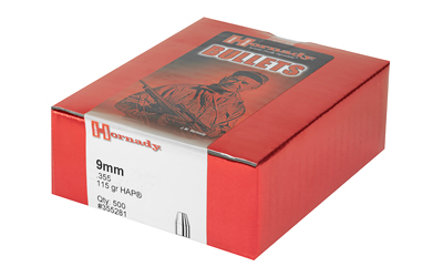 HRNDY HAP 9MM .355 115GR 500CT