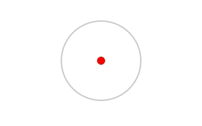 H-SUN 407C X3 RED OPEN PSTL 2MOA DOT