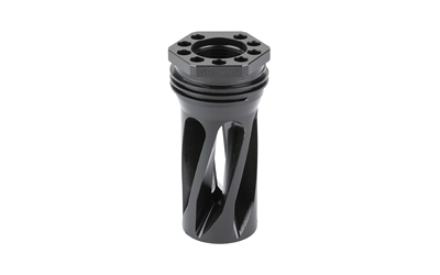 HUX FLASH HIDER QD 6 5/8X24 BLK