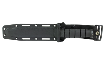 KBAR FIGHTING KNF 7" BLK SRTD W/STH