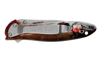 KERSHAW LEEK 3" RNBW TROUT/SILVER