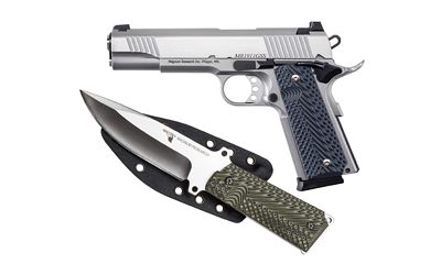 DE 1911 45ACP 5" 8RD STS FS W/ KNIFE