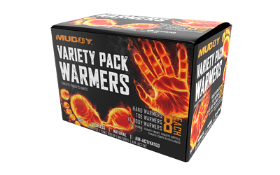 MUDDY DISPOSABLE WARMER BULK ORG/BLK